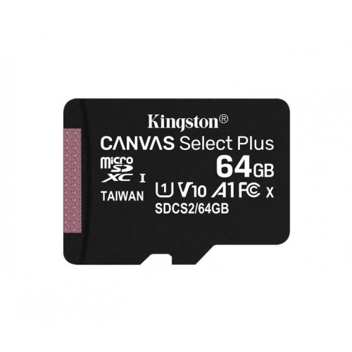 MICRO SD 64GB Kingstin SDCS2/64GBSP w/o adapter