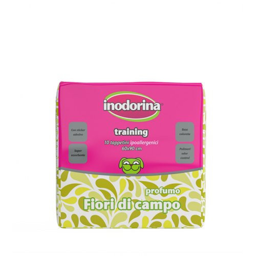 Inodorina dog flower parfume training pads 60x90 10kom 