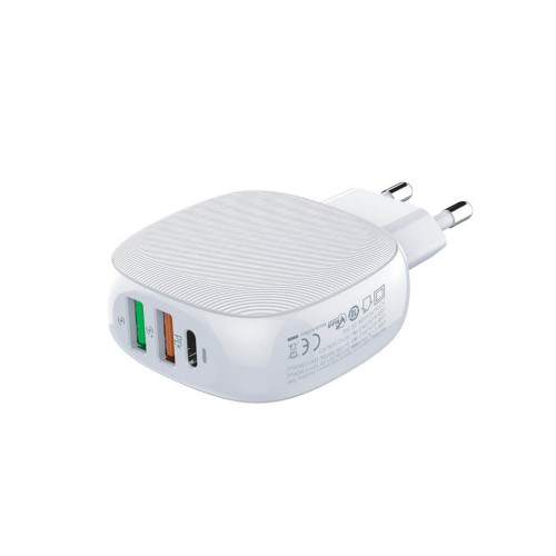 Voltaic USB Charger PD Type-C QC 3.0 28.5W White