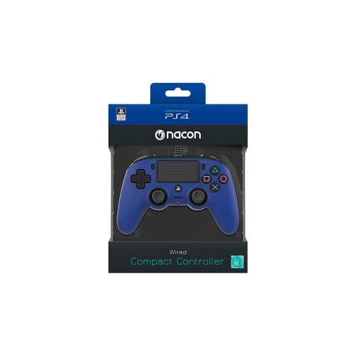 Nacon PS4 Wired Compact Controller Blue