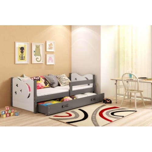 Baloo Elegant Krevet za Decu 160x80 Graphite