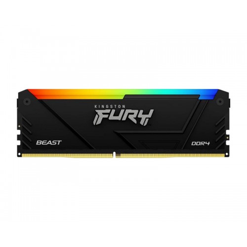 KINGSTON DIMM DDR4 16GB (2x8GB kit) 3600MT/s KF436C17BB2AK2/16 Fury Beast RGB Black