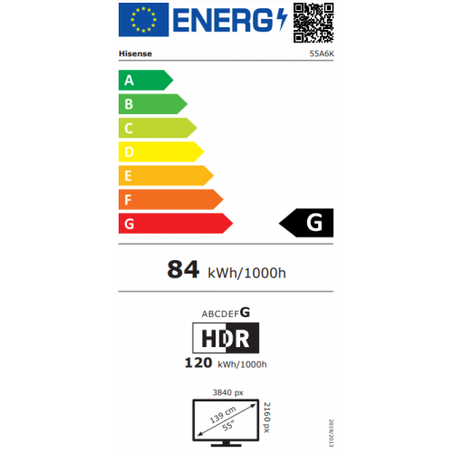 HISENSE 55 inča 55A6K LED 4K UHD Smart TV