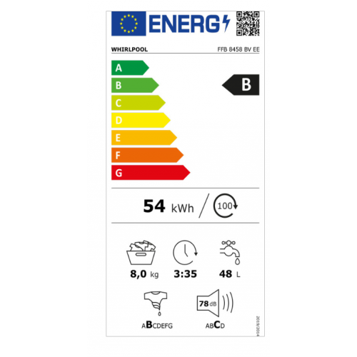 Veš mašina Whirlpool FFB 8458 BV EE