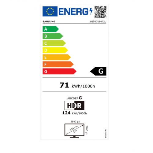 Samsung UE50CU8072UXXH uhd smart crystal televizor 