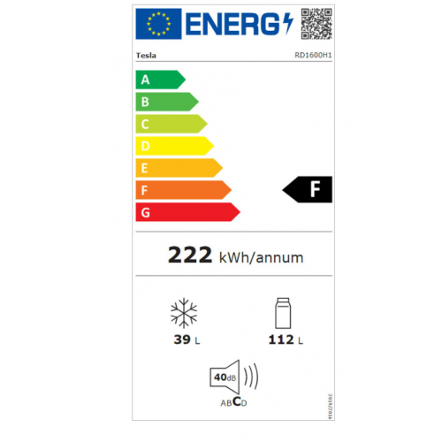 Kombinovani frižider RD1600H Tesla 