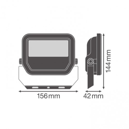 LED reflektor 20W dnevno svetlo 4058075421073