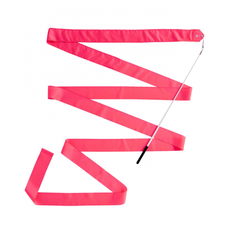 Ružičasta traka za ritmičku gimnastiku (4 cm)