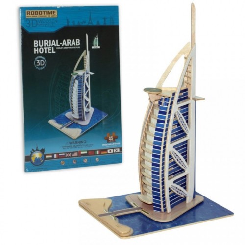 3D drvene puzzle - Hotel Dubai