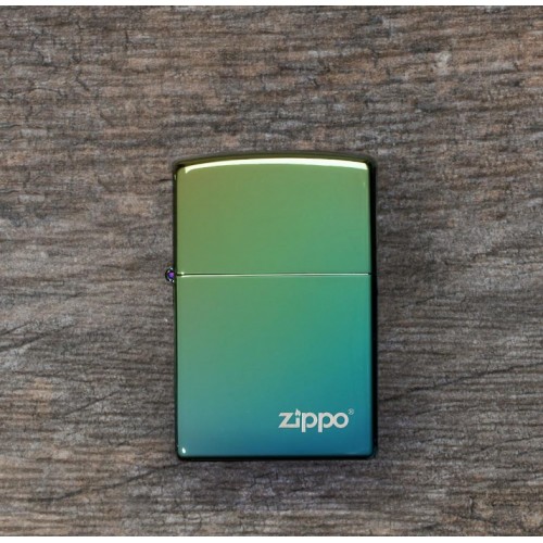 Zippo upaljač - Hp Teal Logo