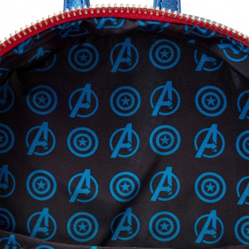 Marvel Shine Captain America Cosplay Mini Backpack 060432