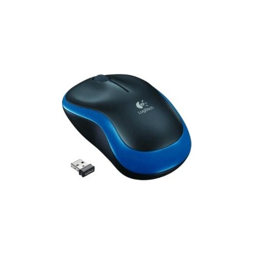 Logitech M185 Wireless Mouse for Notebook Blue