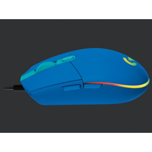 Logitech G102 Lightsync Gaming Wired Mouse, Blue USB