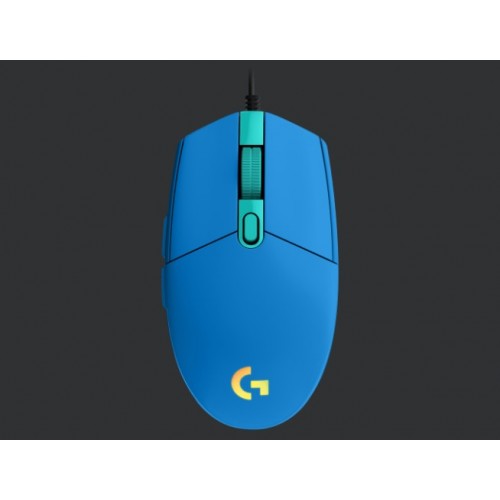Logitech G102 Lightsync Gaming Wired Mouse, Blue USB