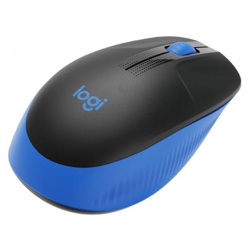 Logitech M190 Full Size Wireless Mouse Blue