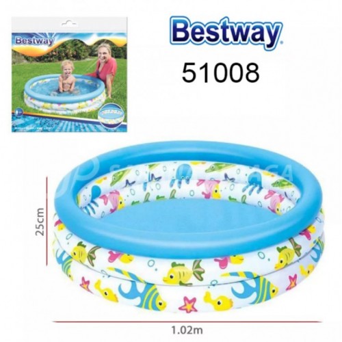 Bazen za decu Bestway Coral Kids Pool 102x25 cm