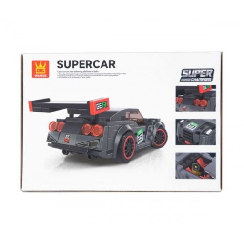 Igračka kockice trkacki automobil od 190 delova 6+
