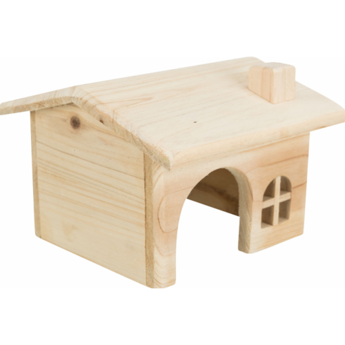 Kućica za hrčka drvena 15x11x15 