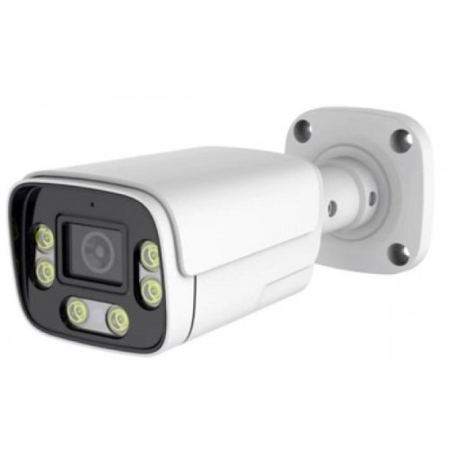 CAM-IP4MP-HAQ60D GMB kamera 4MP APP P6SLite 2.8mm-F1.6 POE, IP66 DuaL LED 6xIR+6xFull Color, MIC,25m
