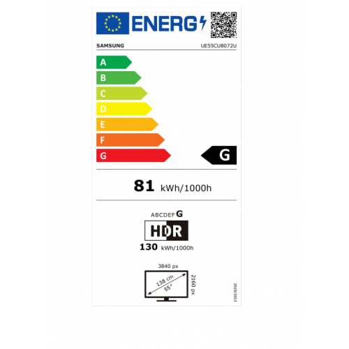 Samsung UE55CU8072UXXH uhd smart crystal televizor 