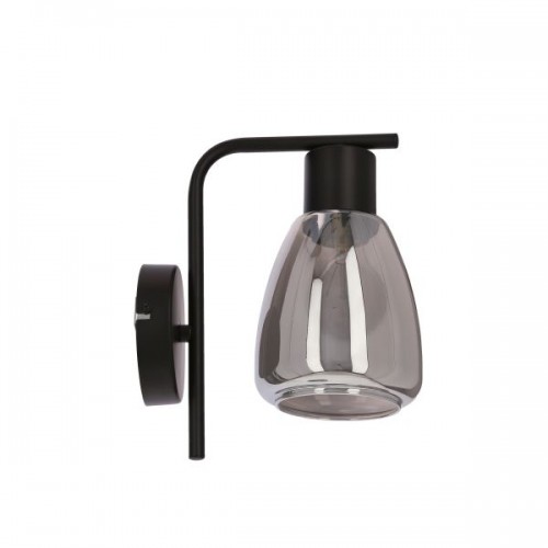 Moldo Zidna Lampa Crna 1x40W E27