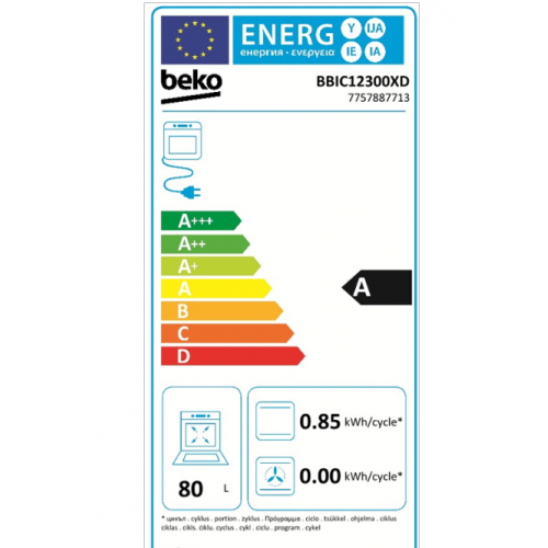 Ugradna rerna Beko BBIC 12300 XD