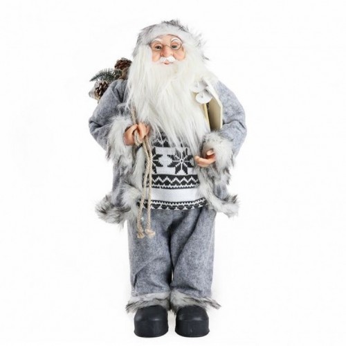 Deco Santa  Deda Mraz siva 60cm