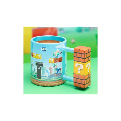 Super Mario Level Shaped Mug