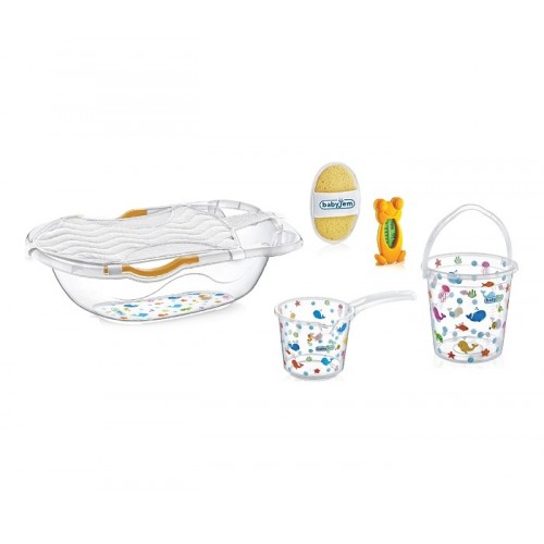 Set za kupanje Babyjem 6 delova white 