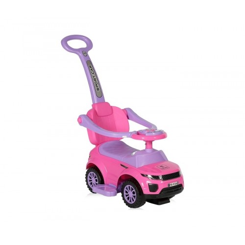 Guralica Ride-On Auto Off Road+Handle Pink
