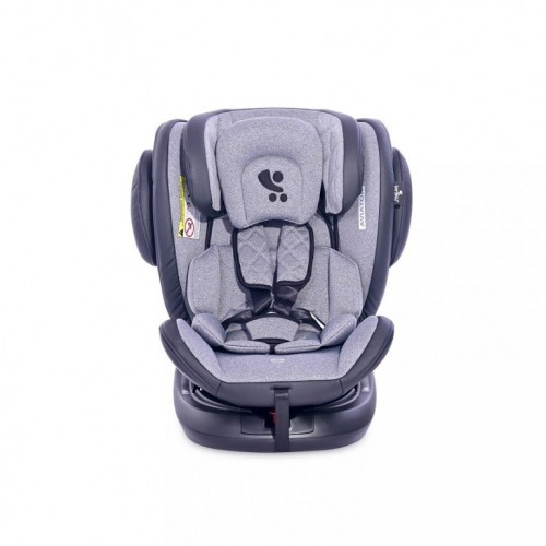 Autosedište Aviator Isofix Black - Light Grey 0-36 kg