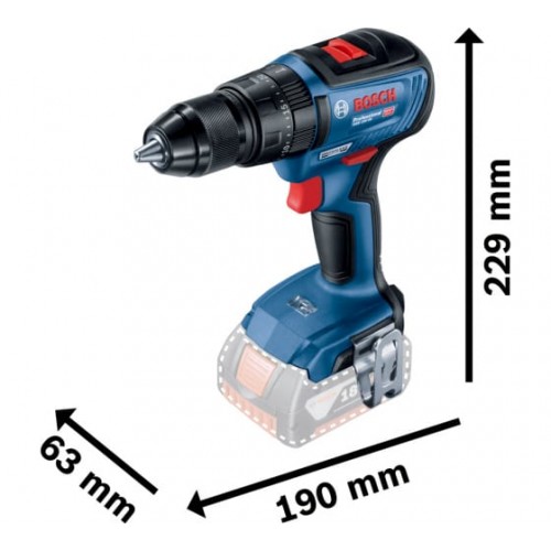 Bosch Akumulatorska vibraciona bušilica odvrtač GSB 18V-50 