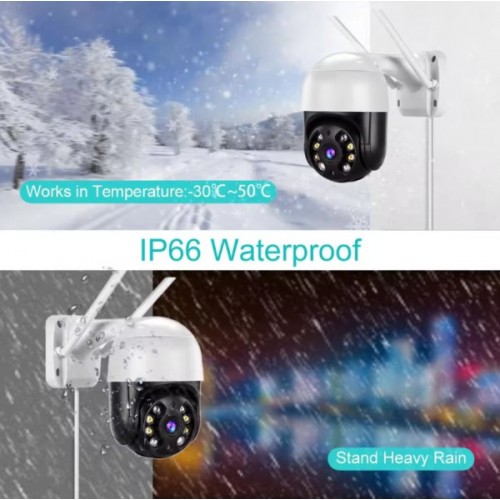 CAM-IP2MP-EP8 GMB kamera 2 mpix microSD iCSee xmeye pro Two-way voice PTZ ip66 1.5inch black/white