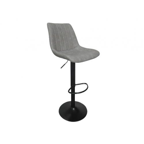 Barska stolica 620145 Svetlo siva /crna metalna baza 