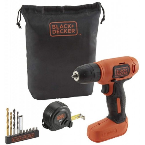 Aku bušilica set Black & Decker BDCD8GPA