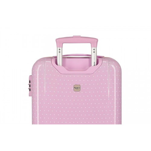 PepeJeans ABS Kofer 55 cm - Pink
