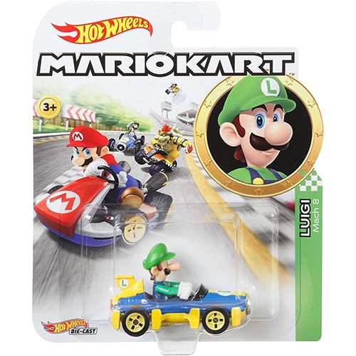 Autići Hot Wheels Super Mario 1:64