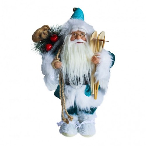 Deco Santa Deda Mraz Plava  30cm