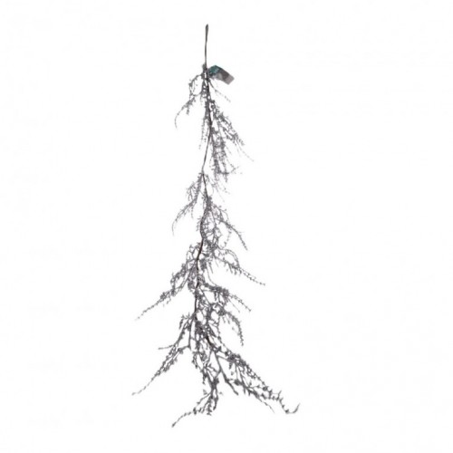 Sprig, novogodišnja grana, srebrna, 150cm