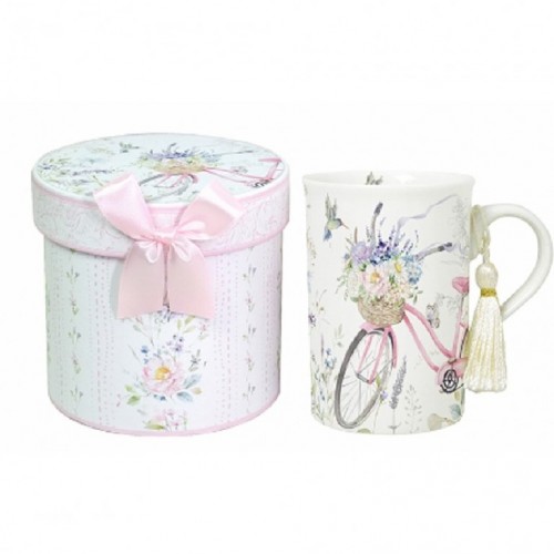 Lea keramička šolja roze Bicycle