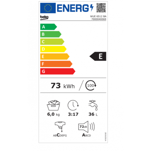 Veš mašina Beko WUE 6512 BA