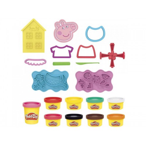 Play-doh peppa pig set