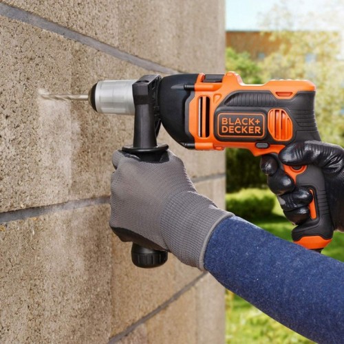 Električna udarna bušilica BEH850KA32 Black&Decker 