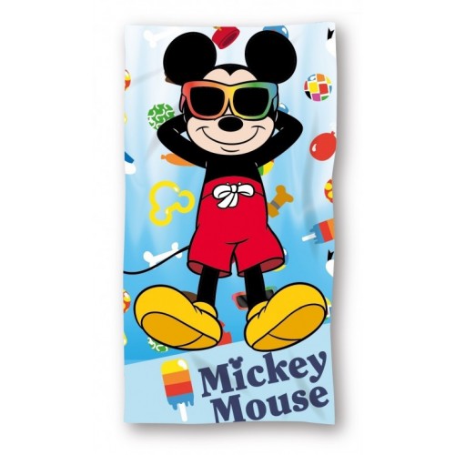Baloo Dečiji Pamučni Peškir za plažu 70x140 cm Mickey Mouse Model 2 