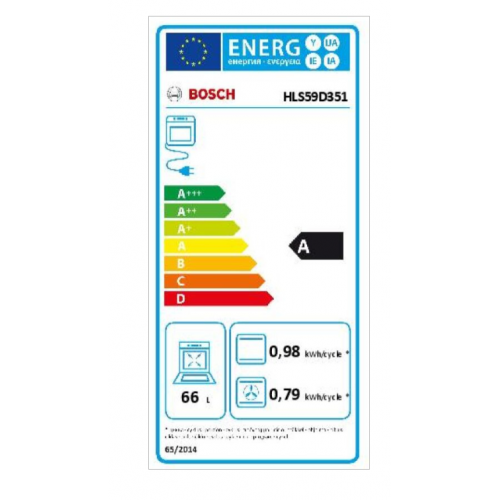 Bosch šporet HLS59D351 