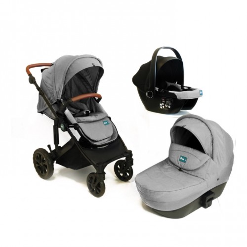 Puerri trio sistem diamond grey Kolica 