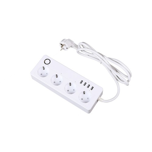 Voltaic Smart Power Strip V2 4 EU Plugs + 4 USB Plugs 3680W 16A