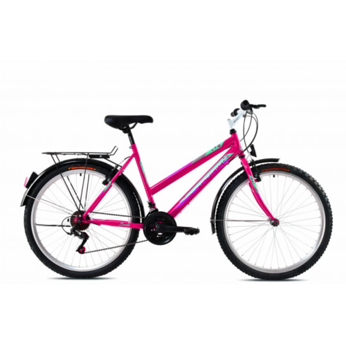 Touring Bike Adria bonita 26in pink tirkiz
