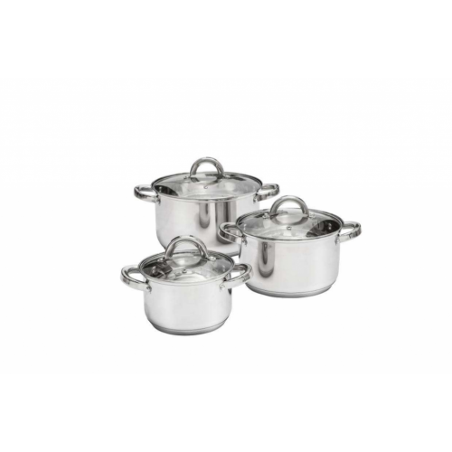 Set šerpi inox 16/20/24 cm 6/1 delova 