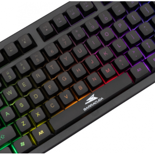White Shark Baracuda BGK 01114 Krill Black Keyboard US 